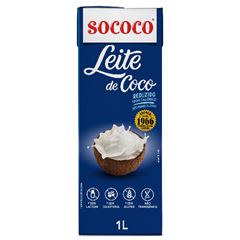LEITE DE COCO RTC SOCOCO - 12X1000ML