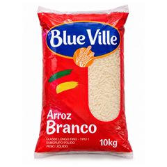 ARROZ BRANCO BLUE VILLE 10X1KG