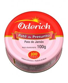 PATÊ DE PRESUNTO ODERICH - 24X100G