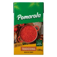 MOLHO DE TOMATE POMAROLA 12X1,06KG