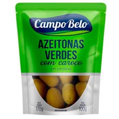 AZEITONA VERDE SACHET CAMPO BELO - 30X100G