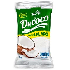 COCO RALADO UMIDO E ADOÇADO DUCOCO - 1KG