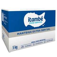 MANTEIGA SEM SAL ITAMBÉ - 5KG