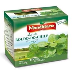 CHÁ DE BOLDO MANDIERVAS SAQUINHOS - 10X10G
