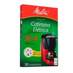 FILTRO CAFÉTEIRA ELÉTRICA N4 MELITTA - 30UN