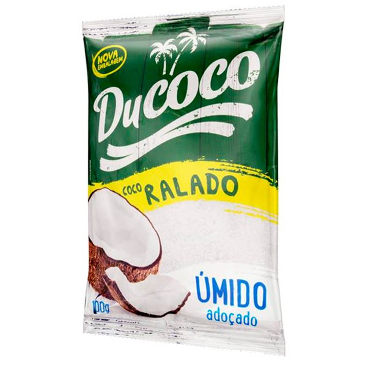 COCO RALADO UMIDO E ADOÇADO DUCOCO - 24X100G