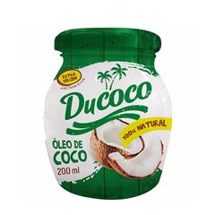 ÓLEO DE COCO SABOR DUCOCO - 6X200ML