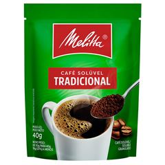CAFÉ TRADICIONAL SOLÚVEL MELITTA SACHET - 24X40G