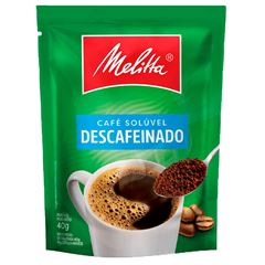 CAFÉ SACHET DESCAFÉINADO SOLÚVEL MELITTA - 24X40G