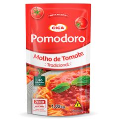 MOLHO DE TOMATE POMODORO - 12X1,02KG