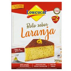 MISTURA PARA BOLO DE LARANJA LOWCUCAR - 150G