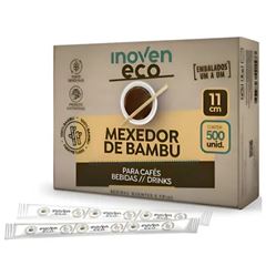 MEXEDOR DE CAFE MADEIRA INOVEN 500UN