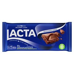 CHOCOLATE AO LEITE LACTA 17X80G