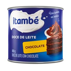 DOCE DE LEITE COM CHOCOLATE ITAMBÉ 800G