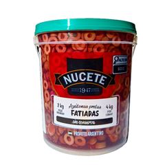 AZEITONA PRETA FATIADA NUCETE 2KG