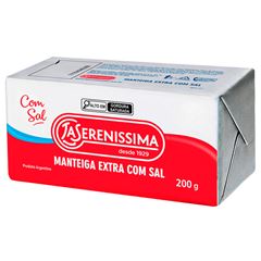 MANTEIGA COM SAL LA SERENISSIMA 10X200G