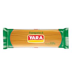 MASSA ESPAGUETE COMUM YARA 20X400G