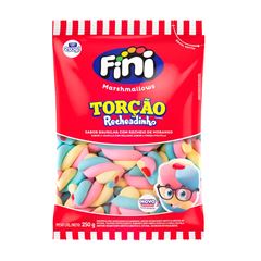 MARSHMALLOW TORÇÃO RECHEADO FINI 250G