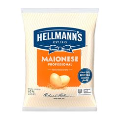 MAIONESE PROFISSONAL HELLMANNS - 6X2,8KG