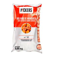 PICKERS BOLINHO DE MANDIOCA COM CARNE SECA 6X1,05KG