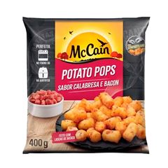 BATATA POPS SABOR CALABRESA E BACON MCCAIN 22X400G