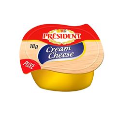 CREAM CHEESE SACHET PRESIDENT 120X18G