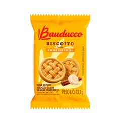 BISCOITO SACHET BANANA COM CANELA BAUDUCCO 400X12G