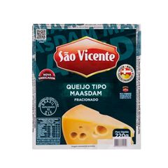 QUEIJO MAASDAM FRACIONADO SÃO VICENTE 110G