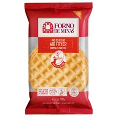 WAFFLE DE PÃO DE QUEIJO ASSADO FORNO DE MINAS 20X200G