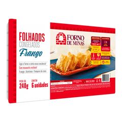 FOLHADO DE FRANGO FORNO DE MINAS 3X9X120G