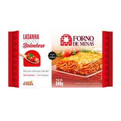 LASANHA CONGELADA BOLONHESA FORNO DE MINAS 6X600G