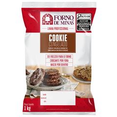 COOKIES DE BAUNILHA COM GOTAS DE CHOCOLATE FORNO DE MINAS 3X1KG