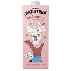 LEITE DE AMENDOA NATUTERRA 12X1L