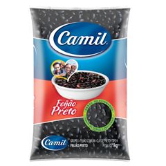 FEIJÃO PRETO CAMIL 1KG