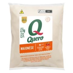 MAIONESE QUERO BAG 2,7KG