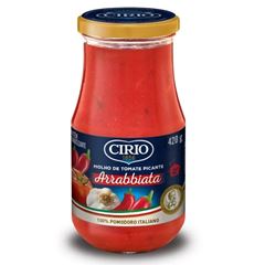 MOLHO DE TOMATE ARRABBIATA CIRIO 12X446G
