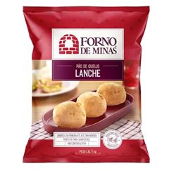 PAO QUEIJO LANCHE MAX FORNO MINAS FOOD SERVICE 10X1KG
