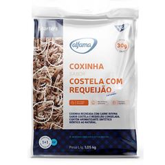 COXINHA DE COSTELA COM  REQUEIJÃO ALFAMA 3X1,05KG