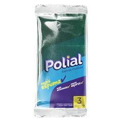 ESPONJA DUPLA FACE POLIAL - 60UN