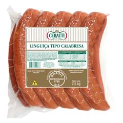 LINGUIÇA CALABRESA CERATTI 2,5KG