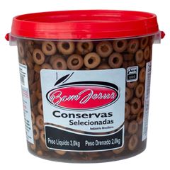 AZEITONA PRETA FATIADA BOM JESUS - 2KG
