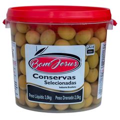 AZEITONA VERDE GORDAL BOM JESUS - 2KG