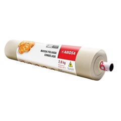 MASSA FOLHADA LAMINADA ROLO AROSA 9X2,8KG