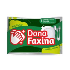 ESPONJA DUPLA FACE DONA FAXINA 60UN