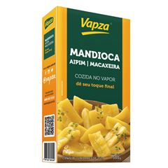 MANDIOCA COZIDA NO VAPOR VAPZA 12X500G