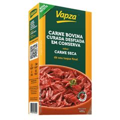 CARNE SECA BOVINA CURADA DESFIADA VAPZA 12X400G