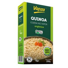 QUINOA BRANCA ORGÂNICA VAPZA 18X250G
