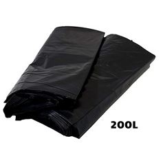 SACO LIXO PRETO REF RAVA 200L 100UN