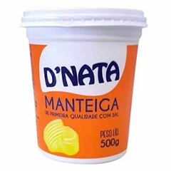 MANTEIGA COM SAL D NATA 24X500G