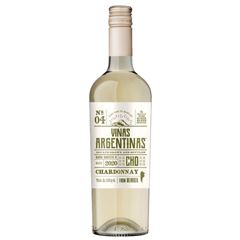 VINHO ARGENTINO VINAS ARGENTINAS CHARDONNAY BRANCO 750ML